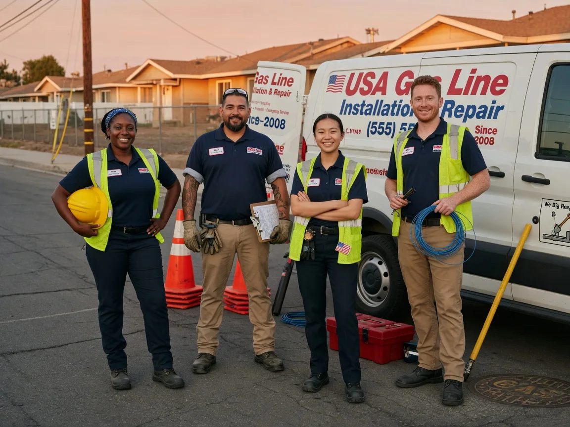 Gas Line Installation company in Harlan, IN